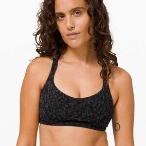 Lululemon Free To Be Bra Wild A/B Cup Wild Thing Camo Deep Coal Multi 8